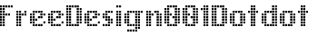 FreeDesign001Dotdot font