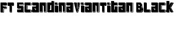 FT ScandinavianTitan Black font