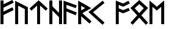 download Futhark AOE font