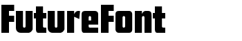 FutureFont font