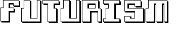 Futurism font