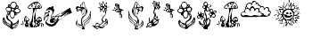 GardenDingbats font