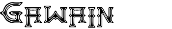 Gawain font