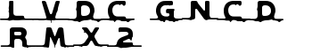 download LVDC GNCD RMX2 font