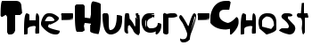 The-Hungry-Ghost font