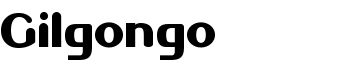 download Gilgongo font