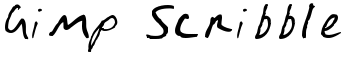 download Gimp Scribble font