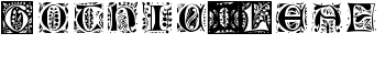 Gothic-Leaf font