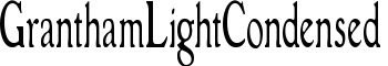 download GranthamLightCondensed font