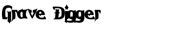download Grave Digger font