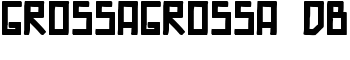 GrossaGrossa DB font