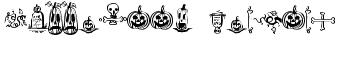 Halloween Borders font