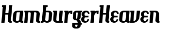 HamburgerHeaven font