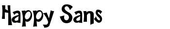 download Happy Sans font