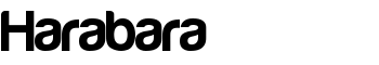 Harabara font