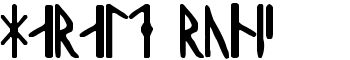 Harald Runic font