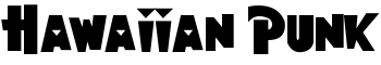 download Hawaiian Punk font