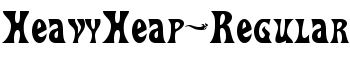 download HeavyHeap-Regular font