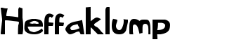 download Heffaklump font