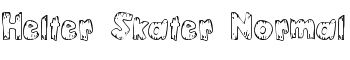 download Helter Skater Normal font