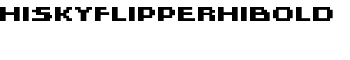 HISKYFLIPPERHIBOLD font