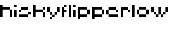 HISKYFLIPPERLOW font