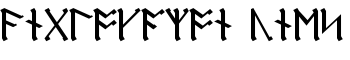 AngloSaxon Runes font