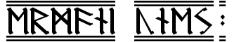 Germanic Runes 2 font