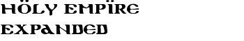 download Holy Empire Expanded font