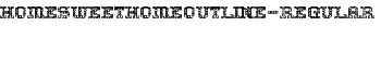 HomeSweetHomeOutline-Regular font