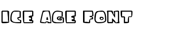 ice age font font