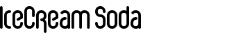 IceCream Soda font