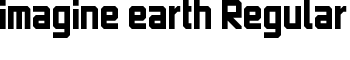 imagine earth Regular font