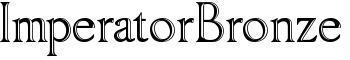 ImperatorBronze font