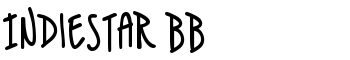 IndieStar BB font