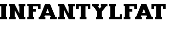 InfantylFat font