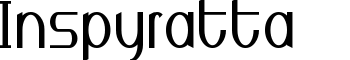 Inspyratta font