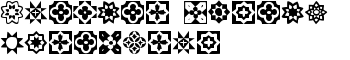 Italian Mosaic Ornaments font