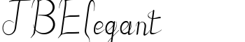 download JBElegant font