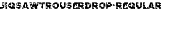 JigsawTrouserdrop-Regular font