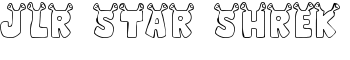 JLR Star Shrek font