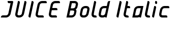 download JUICE Bold Italic font