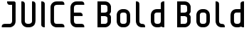 JUICE Bold Bold font