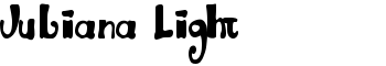 Juliana Light font