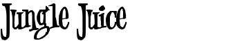 Jungle Juice font