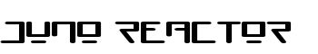 Juno Reactor font