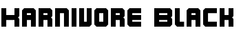 Karnivore Black font