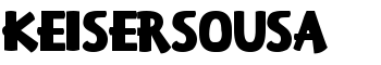 download KeiserSousa font