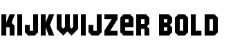 download Kijkwijzer Bold font