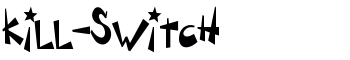 Kill-Switch font